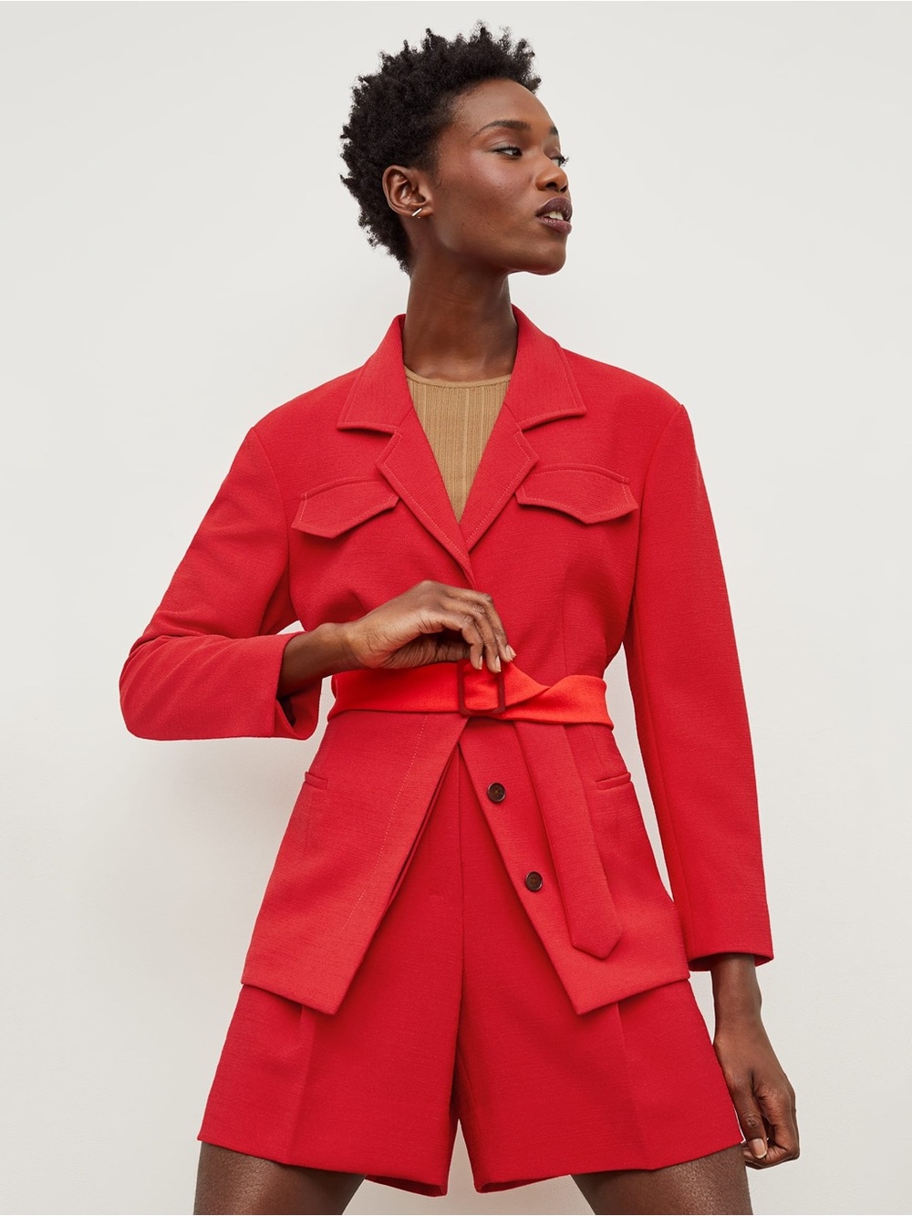 NWT - MM LaFleur - Emalis 2.0 Jacket - Poppy